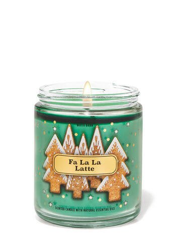 nen thom bath body works single wick candle fa la la latte 198g Desiree Becker
