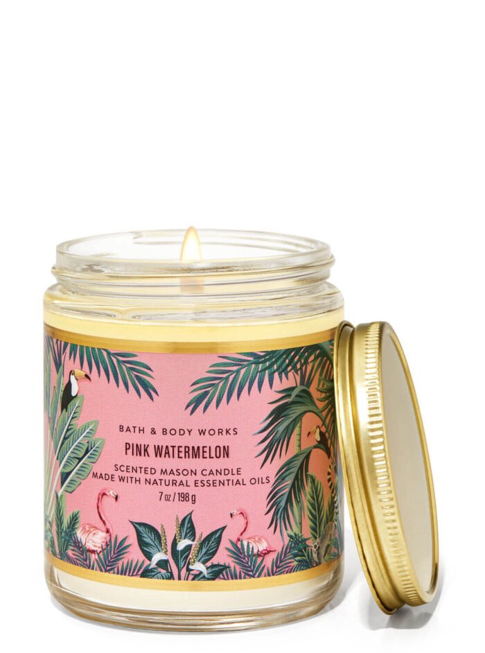 nen thom bath body works single wick candle pink watermelon 198g 1 Desiree Becker