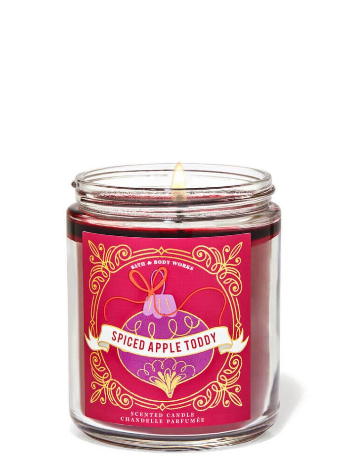 nen thom bath body works single wick candle spiced apple toddy 198g Desiree Becker